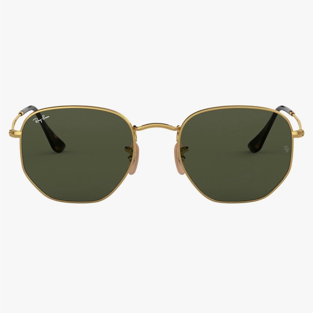 Ray-Ban Rb3548n Hexagonal Flat Lens Sunglasses